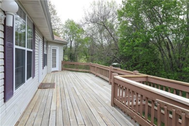 This is a Golfer's Dream, an awesome large deck overlooking on Bella Vista - Metfield Golf Complex and Country Club in Arkansas - for sale on GolfHomes.com, golf home, golf lot