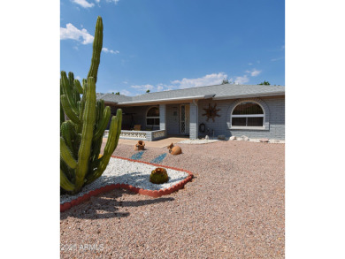 This Bright, Cheerful, & Upgraded Open-Plan Home is Tucked Away on Sunland Village East Golf Course in Arizona - for sale on GolfHomes.com, golf home, golf lot