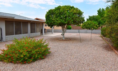 This Bright, Cheerful, & Upgraded Open-Plan Home is Tucked Away on Sunland Village East Golf Course in Arizona - for sale on GolfHomes.com, golf home, golf lot