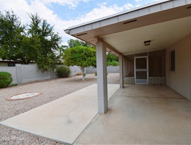 This Bright, Cheerful, & Upgraded Open-Plan Home is Tucked Away on Sunland Village East Golf Course in Arizona - for sale on GolfHomes.com, golf home, golf lot