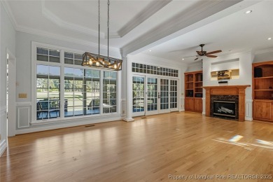 Stunning custom build, brick home, located in the gated and golf on Carolina Trace Country Club in North Carolina - for sale on GolfHomes.com, golf home, golf lot