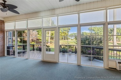 Stunning custom build, brick home, located in the gated and golf on Carolina Trace Country Club in North Carolina - for sale on GolfHomes.com, golf home, golf lot