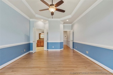 Stunning custom build, brick home, located in the gated and golf on Carolina Trace Country Club in North Carolina - for sale on GolfHomes.com, golf home, golf lot