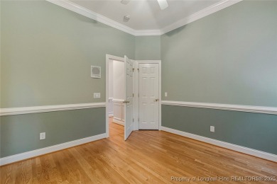 Stunning custom build, brick home, located in the gated and golf on Carolina Trace Country Club in North Carolina - for sale on GolfHomes.com, golf home, golf lot