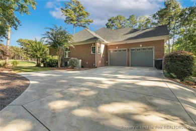Stunning custom build, brick home, located in the gated and golf on Carolina Trace Country Club in North Carolina - for sale on GolfHomes.com, golf home, golf lot