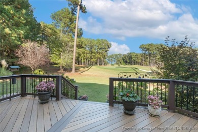 Stunning custom build, brick home, located in the gated and golf on Carolina Trace Country Club in North Carolina - for sale on GolfHomes.com, golf home, golf lot