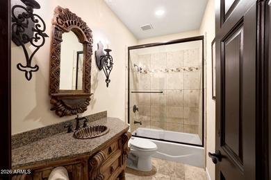 Located in the exclusive guard-gated community of Windy Walk in on Troon Country Club in Arizona - for sale on GolfHomes.com, golf home, golf lot