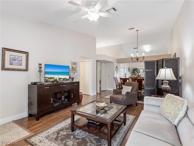 Experience stunning waterfront views from this beautifully on Bonita Fairways in Florida - for sale on GolfHomes.com, golf home, golf lot