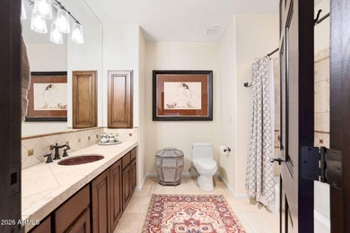 Located in the exclusive guard-gated community of Windy Walk in on Troon Country Club in Arizona - for sale on GolfHomes.com, golf home, golf lot