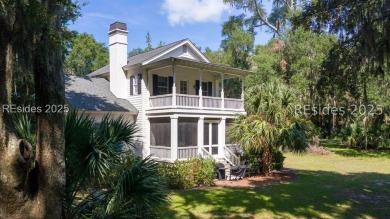 This charming 2,358 sq ft Haig Point home combines timeless on Haig Point Golf Club in South Carolina - for sale on GolfHomes.com, golf home, golf lot