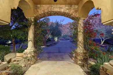 Located in the exclusive guard-gated community of Windy Walk in on Troon Country Club in Arizona - for sale on GolfHomes.com, golf home, golf lot