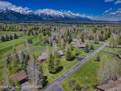 Enjoy clear Teton views from this wonderful home in Golf & on Jackson Hole Golf and Tennis Club in Wyoming - for sale on GolfHomes.com, golf home, golf lot