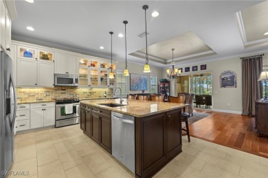 This stunning home located in Pelican Preserve with a coveted on Pelican Preserve Golf Club in Florida - for sale on GolfHomes.com, golf home, golf lot