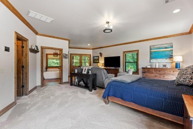 This stunning home offers timeless craftsmanship, luxurious on The Coves Golf Course in Oklahoma - for sale on GolfHomes.com, golf home, golf lot