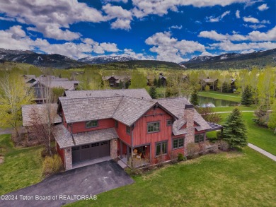 Welcome home to this stunning Stonecrop model home nestled in on Teton Springs Resort and Club in Idaho - for sale on GolfHomes.com, golf home, golf lot