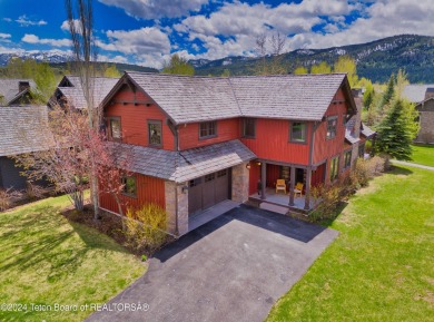 Welcome home to this stunning Stonecrop model home nestled in on Teton Springs Resort and Club in Idaho - for sale on GolfHomes.com, golf home, golf lot