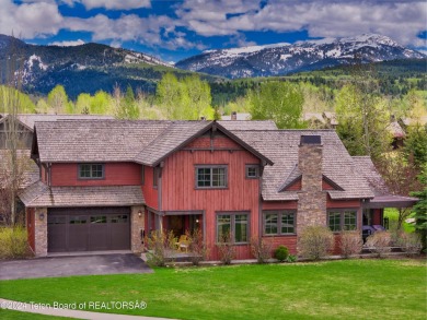 Welcome home to this stunning Stonecrop model home nestled in on Teton Springs Resort and Club in Idaho - for sale on GolfHomes.com, golf home, golf lot