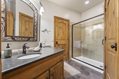 This stunning home offers timeless craftsmanship, luxurious on The Coves Golf Course in Oklahoma - for sale on GolfHomes.com, golf home, golf lot