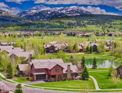 Welcome home to this stunning Stonecrop model home nestled in on Teton Springs Resort and Club in Idaho - for sale on GolfHomes.com, golf home, golf lot