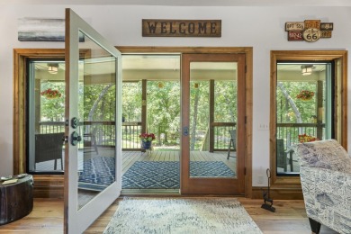 This stunning home offers timeless craftsmanship, luxurious on The Coves Golf Course in Oklahoma - for sale on GolfHomes.com, golf home, golf lot
