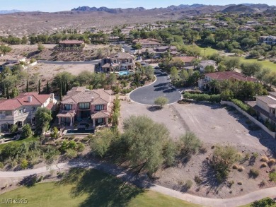 Lovely custom lot located in double gated section of South Shore on South Shore At Lake Las Vegas in Nevada - for sale on GolfHomes.com, golf home, golf lot