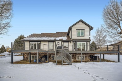 Gorgeous home perched above the 7the fairway of the Gypsum Creek on Gypsum Creek Golf Course in Colorado - for sale on GolfHomes.com, golf home, golf lot