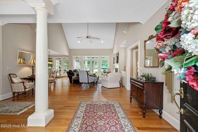 This custom-built home by renowned builder Johnny Stone offers on River Landing Golf Course in North Carolina - for sale on GolfHomes.com, golf home, golf lot