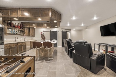 This stunning custom-built home sits on a generous lot right on on Star Valley RV Golf Course in Wyoming - for sale on GolfHomes.com, golf home, golf lot