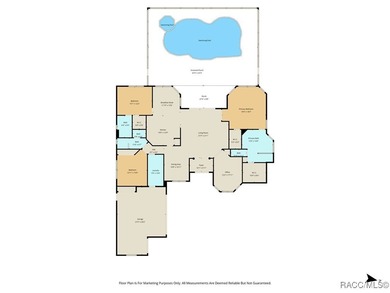 ENCHANTING, STUNNING AND MAINTAINED TO PERFECTION! It is Rare to on Black Diamond Ranch Golf Course in Florida - for sale on GolfHomes.com, golf home, golf lot