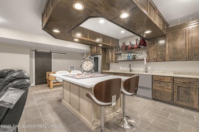This stunning custom-built home sits on a generous lot right on on Star Valley RV Golf Course in Wyoming - for sale on GolfHomes.com, golf home, golf lot