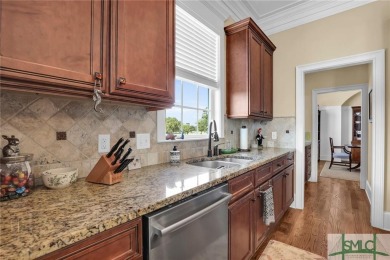 4 bedrooms and 4.5 bathrooms with a two car garage across from on The Club At Savannah Harbor in Georgia - for sale on GolfHomes.com, golf home, golf lot