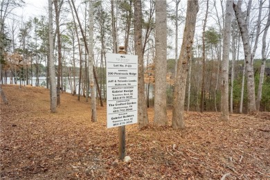 Nestled in the prestigious Peninsula Ridge section of Old on The Reserve At Lake Keowee in South Carolina - for sale on GolfHomes.com, golf home, golf lot