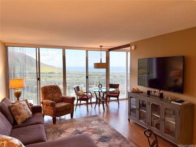 Located in the highly desired mauka side, this exquisite, fully on Makaha Valley Country Club in Hawaii - for sale on GolfHomes.com, golf home, golf lot