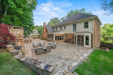 This stunning, spacious, all brick updated home in an amazing on Dunwoody Country Club in Georgia - for sale on GolfHomes.com, golf home, golf lot