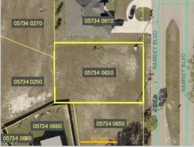 Build your dream home on this beautiful 0.23-acre residential on Del Tura Golf and Country Club in Florida - for sale on GolfHomes.com, golf home, golf lot