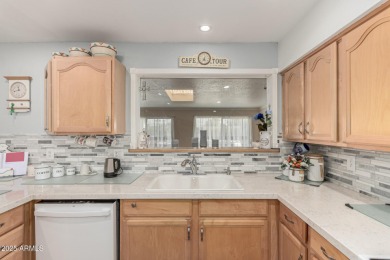 Beautifully maintained home on one of the larger cul-de-sac lots on Fountain of the Sun Country Club in Arizona - for sale on GolfHomes.com, golf home, golf lot