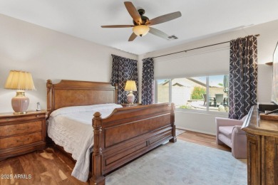Beautiful single-level home with no interior steps features 3 on The Golf Club At Johnson Ranch in Arizona - for sale on GolfHomes.com, golf home, golf lot