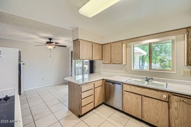 Your upgraded Gemini Home awaits! Located in the sought-after on Sun City Lakes West and East in Arizona - for sale on GolfHomes.com, golf home, golf lot
