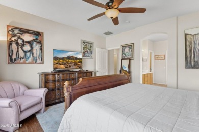 Beautiful single-level home with no interior steps features 3 on The Golf Club At Johnson Ranch in Arizona - for sale on GolfHomes.com, golf home, golf lot