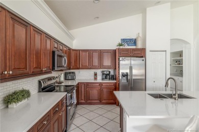 NEW ROOF! This spacious home with updated, kitchen and bathrooms on Santa Lucia River Club in Florida - for sale on GolfHomes.com, golf home, golf lot