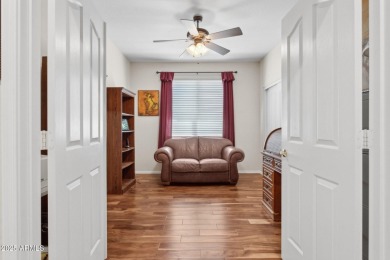 Beautiful single-level home with no interior steps features 3 on The Golf Club At Johnson Ranch in Arizona - for sale on GolfHomes.com, golf home, golf lot