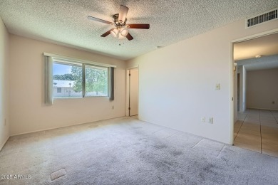 Your upgraded Gemini Home awaits! Located in the sought-after on Sun City Lakes West and East in Arizona - for sale on GolfHomes.com, golf home, golf lot