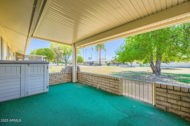Your upgraded Gemini Home awaits! Located in the sought-after on Sun City Lakes West and East in Arizona - for sale on GolfHomes.com, golf home, golf lot