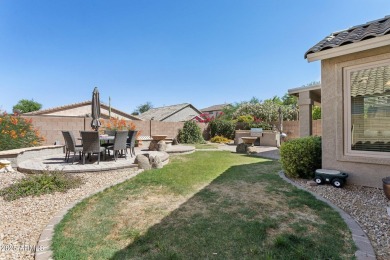 Beautiful single-level home with no interior steps features 3 on The Golf Club At Johnson Ranch in Arizona - for sale on GolfHomes.com, golf home, golf lot