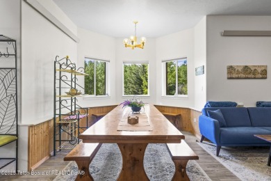 Discover mountain living at its finest with this stunning home on Star Valley RV Golf Course in Wyoming - for sale on GolfHomes.com, golf home, golf lot