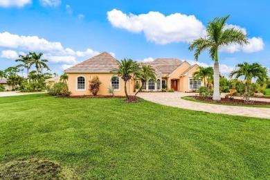 Fabulous estate home on golf course in Burnt Store Marina on Burnt Store Golf Club in Florida - for sale on GolfHomes.com, golf home, golf lot