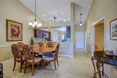 Move-in ready two bedroom and den, two bath furnished on Kelly Greens Golf and Country Club in Florida - for sale on GolfHomes.com, golf home, golf lot