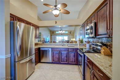 Move-in ready two bedroom and den, two bath furnished on Kelly Greens Golf and Country Club in Florida - for sale on GolfHomes.com, golf home, golf lot