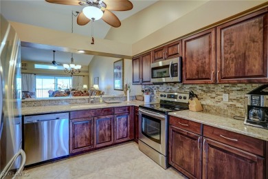 Move-in ready two bedroom and den, two bath furnished on Kelly Greens Golf and Country Club in Florida - for sale on GolfHomes.com, golf home, golf lot