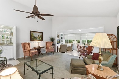 Sweet and solid Sugarmill home featuring a desirable split 2/2 on Sugarmill Woods Golf and Country Club in Florida - for sale on GolfHomes.com, golf home, golf lot